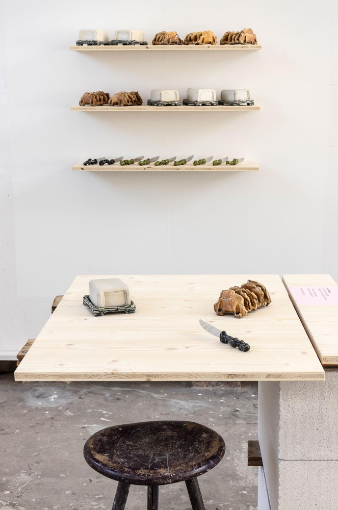 Anne Tophøj. Set for buttering (2025). Foto: Ole Akhøj.