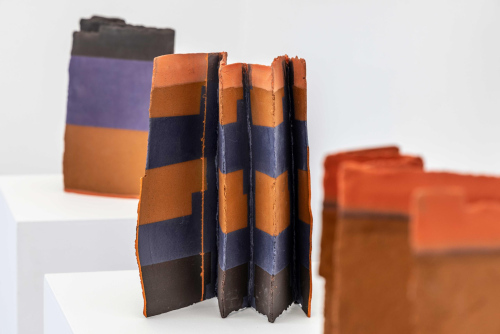 Folded Constructions by Astrid Sleire. Photo: Ole Akhøj.&nbsp;