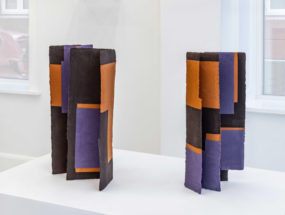 Folded Constructions by Astrid Sleire. Photo: Ole Akhøj.&nbsp;